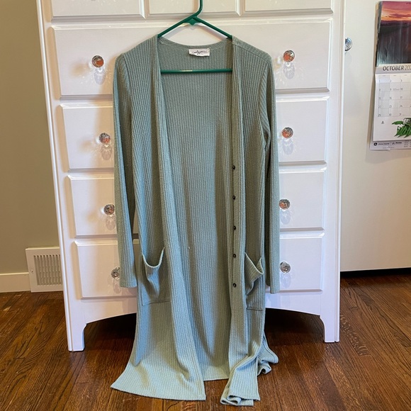 Carly Jean Los Angeles Tops - Carly Jean Los Angeles Blue cardigan - s